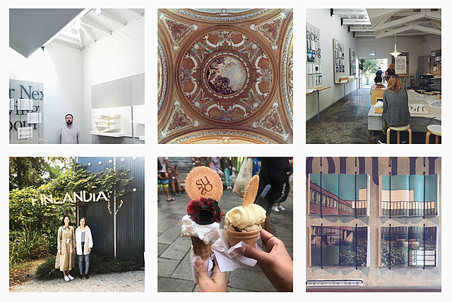 Kuuden kuvan kollaasi.