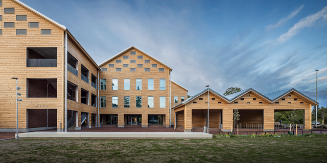 Wooden houses