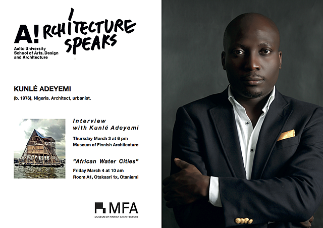 Archinfo | Kunlé Adeyemi In Architecture Speaks Lecture Series